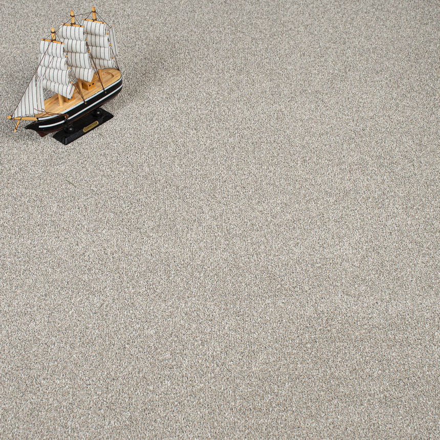 Pale Fawn Stainfree Knightsbridge Berber Carpet by Abingdon