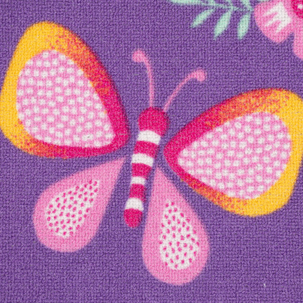 Papillion 17 Lilac Kids Carpet