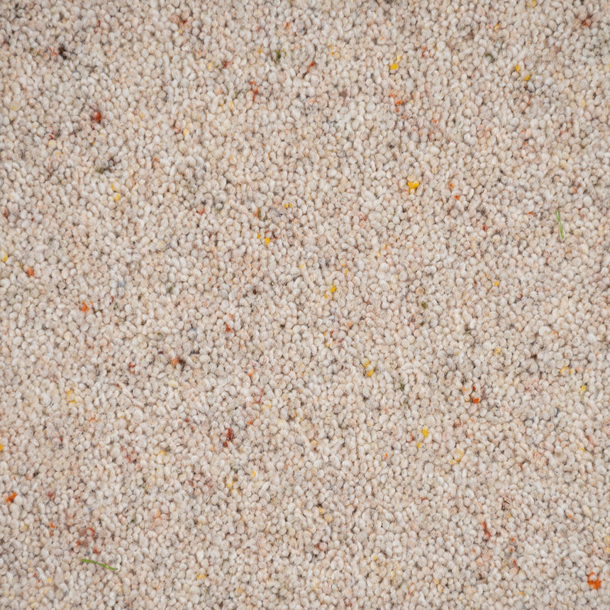 Parchment Natural Berber Twist Deluxe 55oz Carpet by Cormar