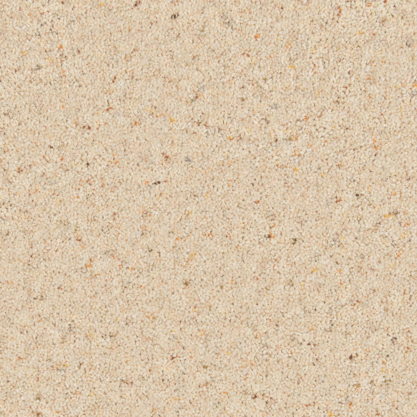 Parchment Natural Berber Twist Deluxe 55oz Carpet by Cormar