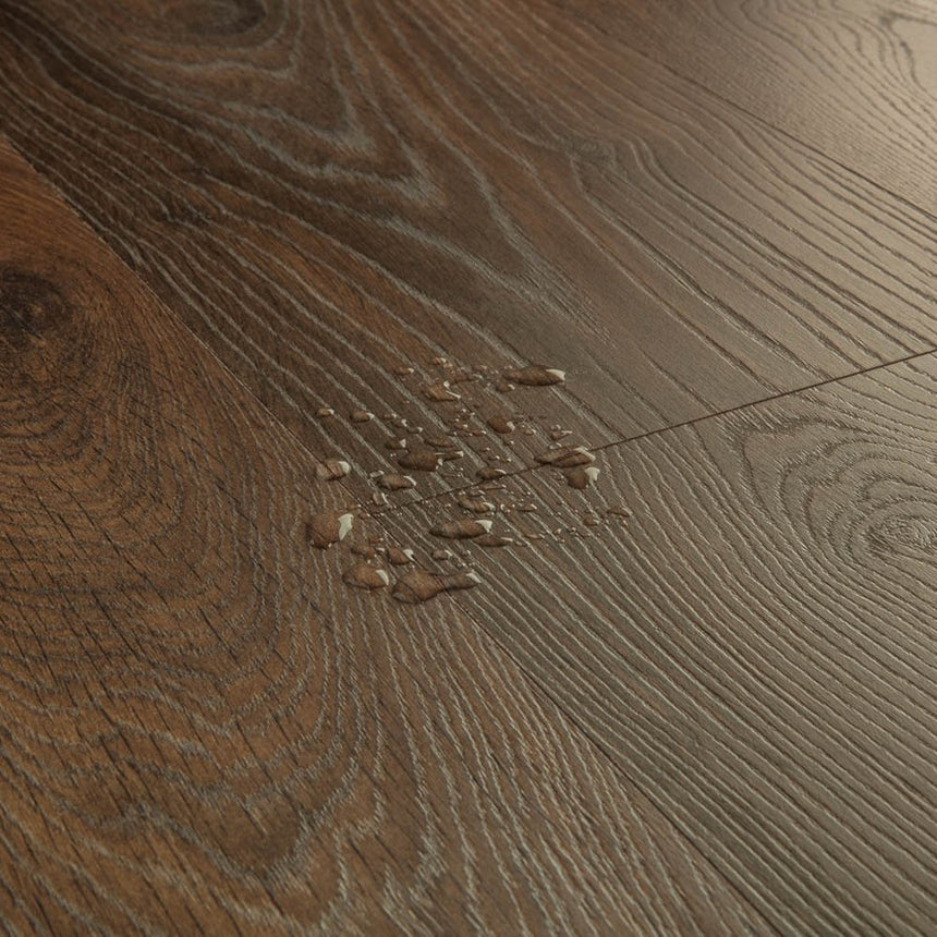Peanut Brown Oak CLM5800 Classic 8mm Laminate Flooring by Quick-Step