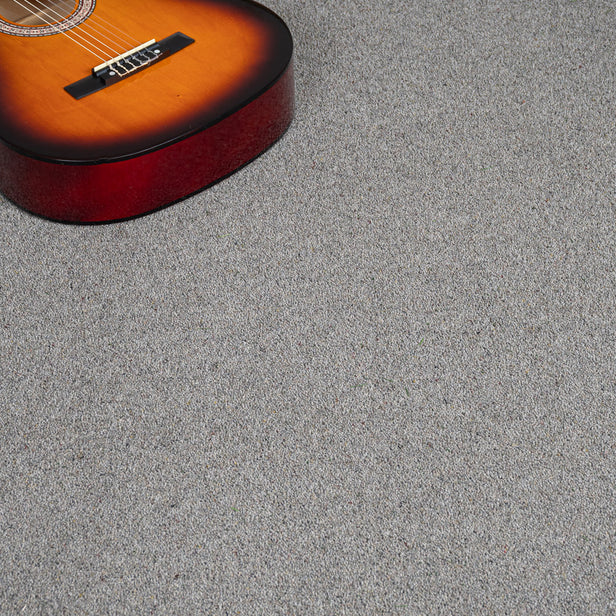 Pewter Wilton Royal Charter Berber Deluxe Carpet by Abingdon