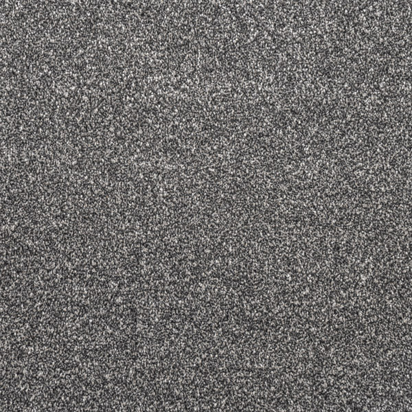 Pewter Zephyr Saxony Carpet 2.4m x 5m Remnant
