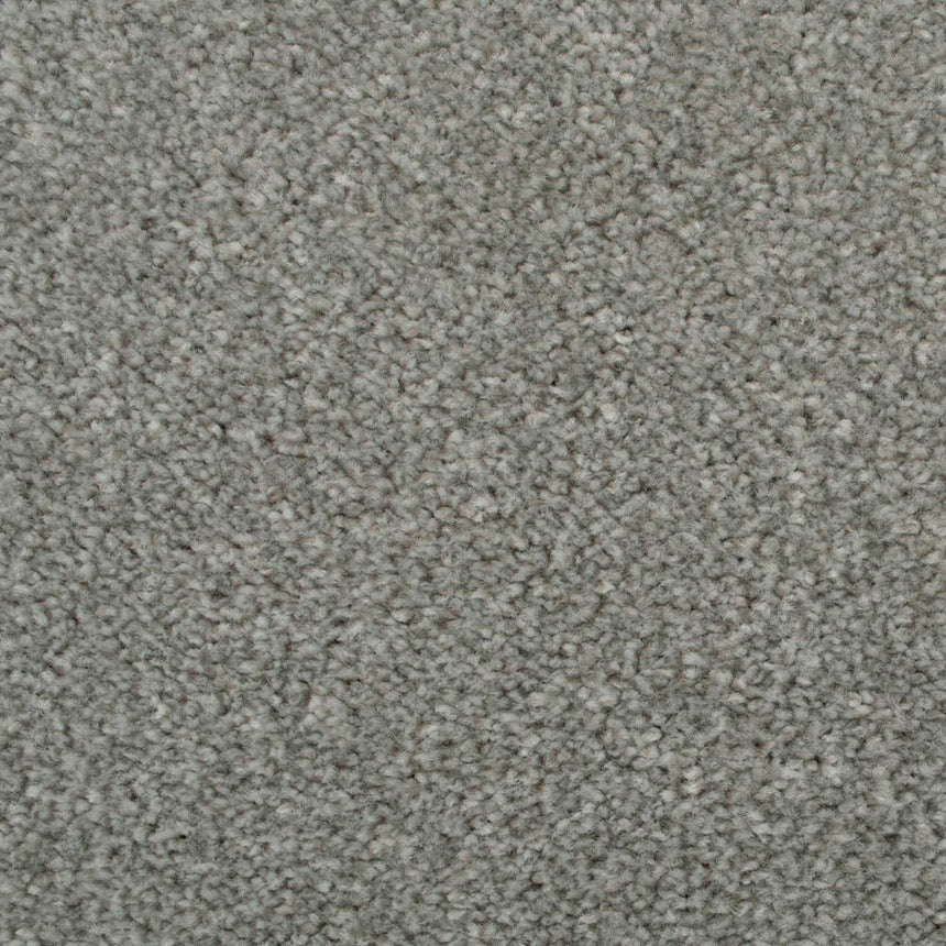 Platinum Mirage Saxony Carpet 4.2m x 5m Remnant