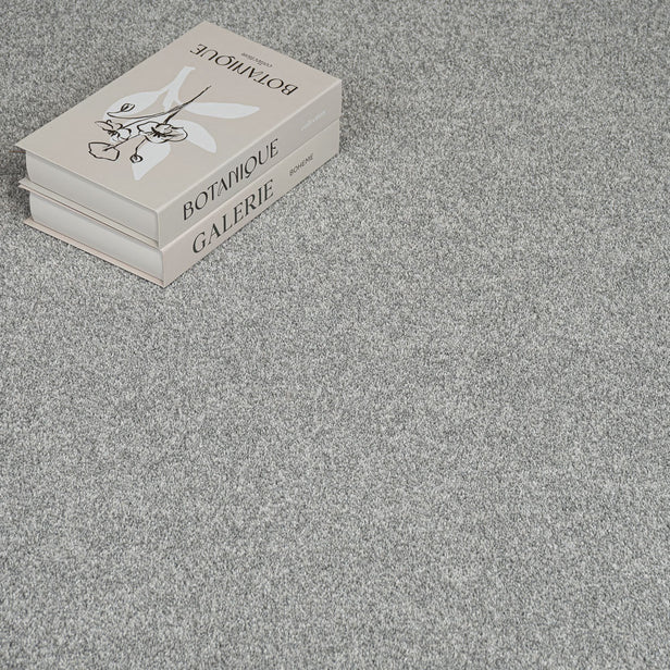 Polished Silver Harewood Saxony Carpet