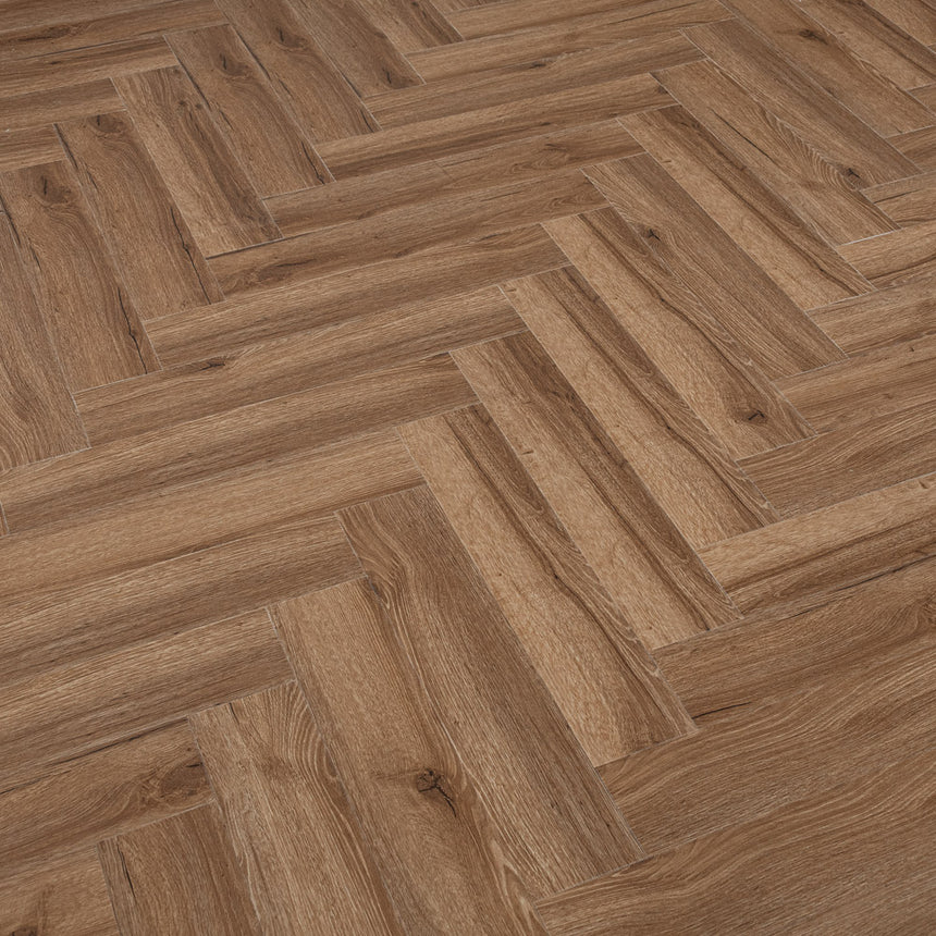 Prestige Oak Prestige Herringbone 6mm SPC Click LVT Flooring
