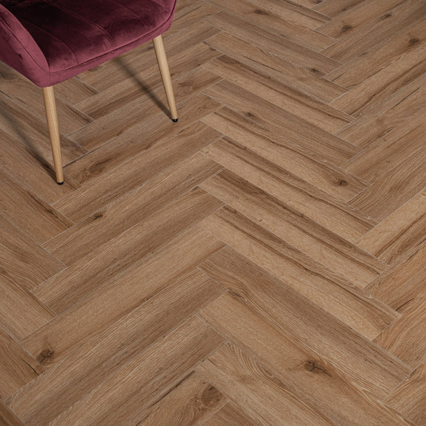 Prestige Oak Prestige Herringbone 6mm SPC Click LVT Flooring
