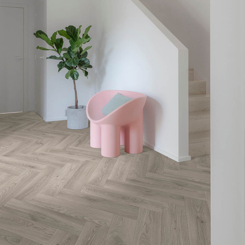 Giuliano 594 Vintage Herringbone Wood Vinyl Flooring