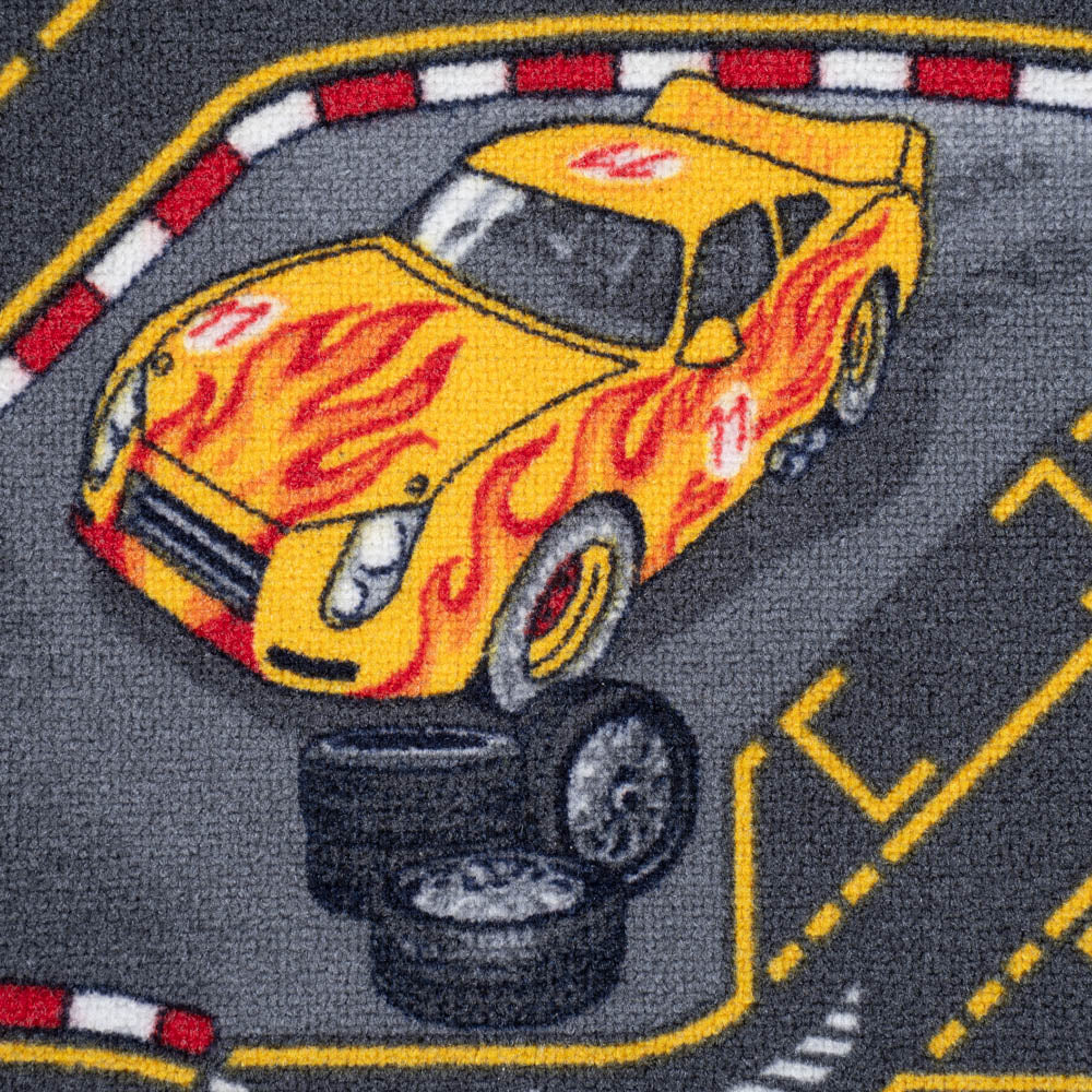 Racers 97 Kids Carpet | Patterned Loop Carpet | Online Carpets