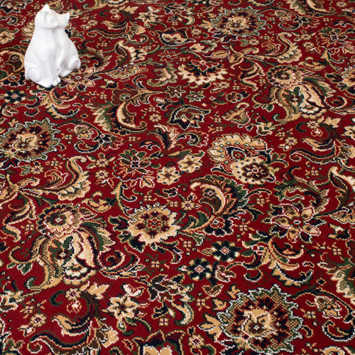Regal Red 2503 10 Jacobean Patterned Wilton Wiltax Carpet