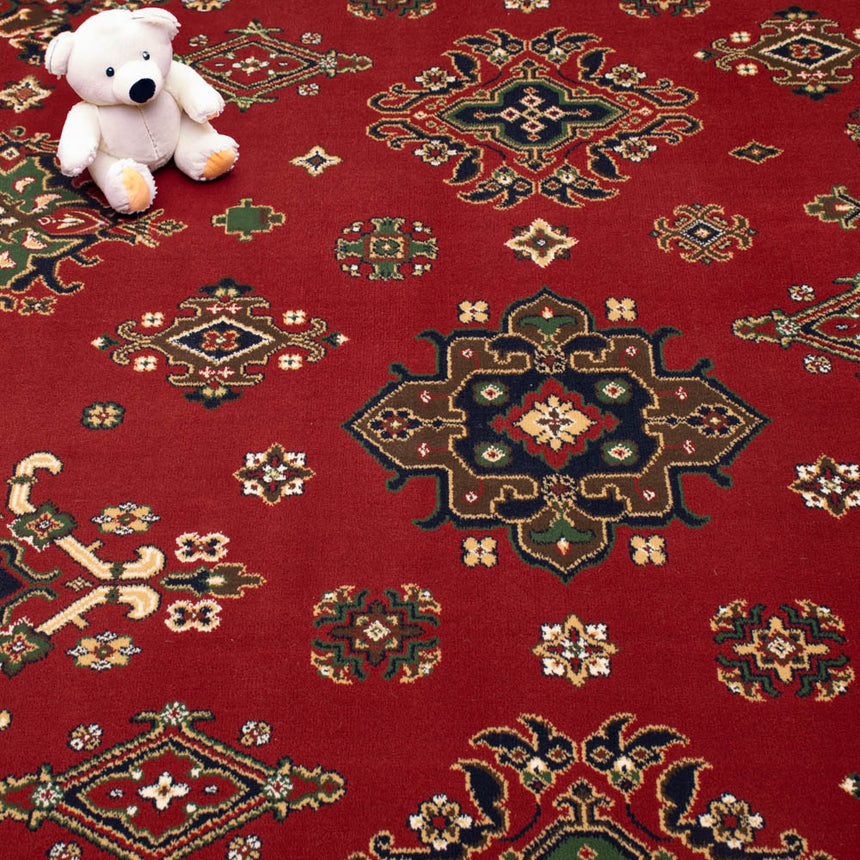 Regal Red 2507 10 Turkish Palace Wilton Wiltax Carpet Buy Square