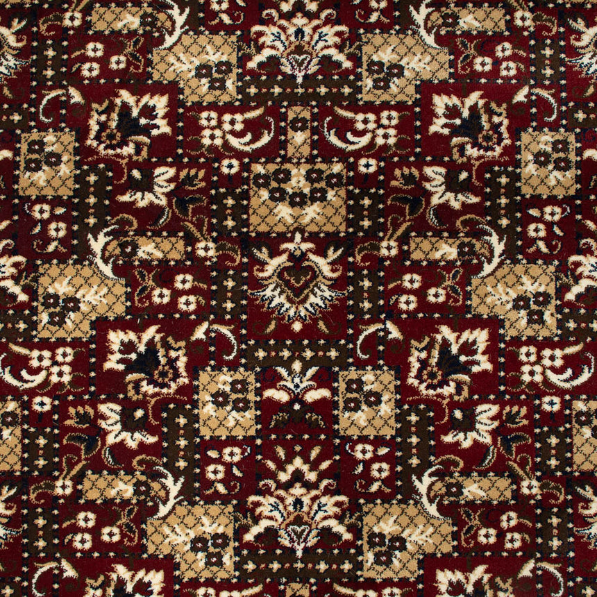Regal Red Indian Palace Wentworth Patterned Wilton Carpet