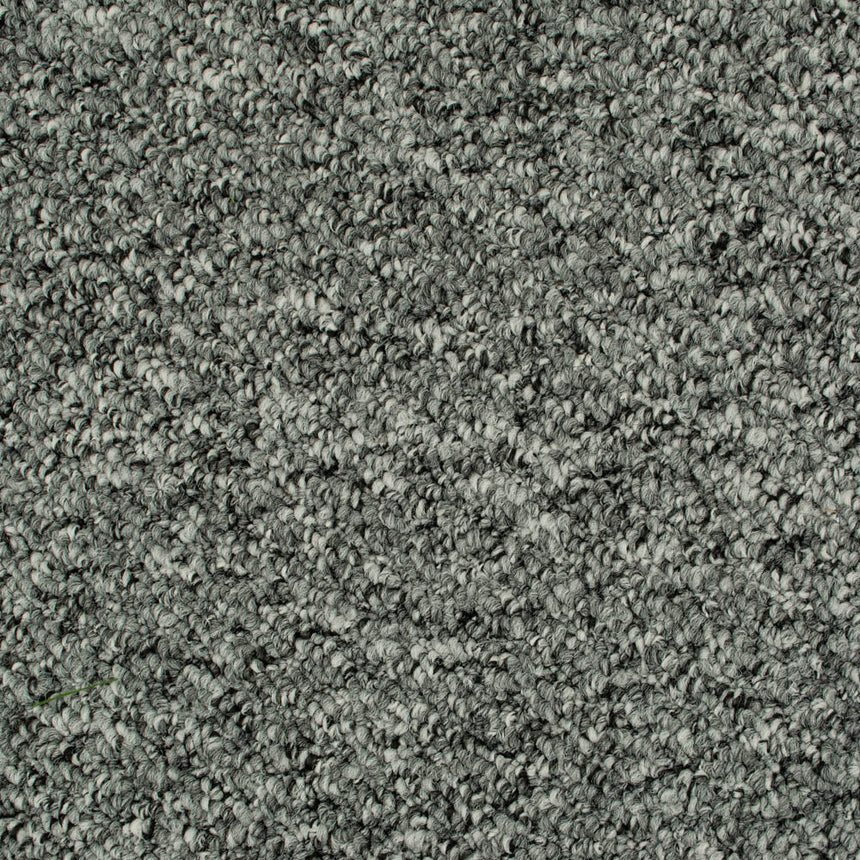 Rich Grey Sweet Home Felt Backed Carpet 5.3m x 5m Remnant