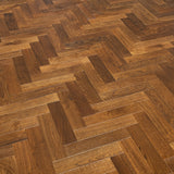 Roasted Oak Herringbone 14/3mm Engineered Wood Flooring