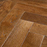 Roasted Oak Herringbone 14/3mm Engineered Wood Flooring