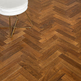 Roasted Oak Herringbone 14/3mm Engineered Wood Flooring