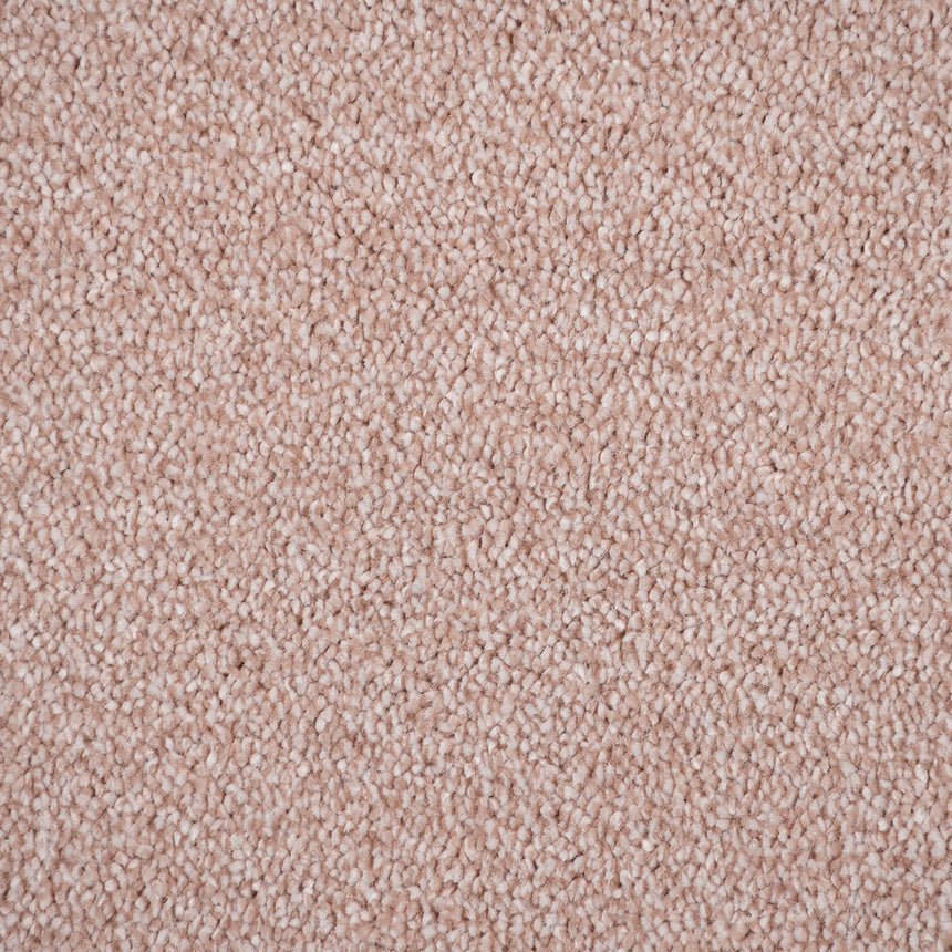Rose Pink 12 Soft Noble Saxony Carpet Clearance