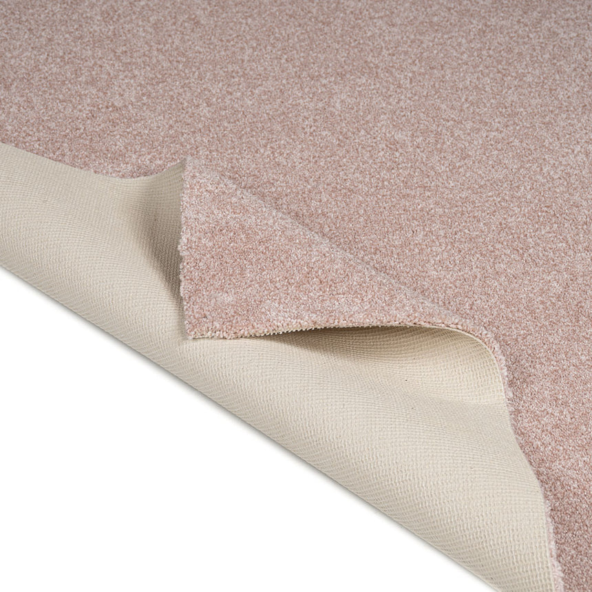 Rose Pink 12 Soft Noble Saxony Carpet Clearance