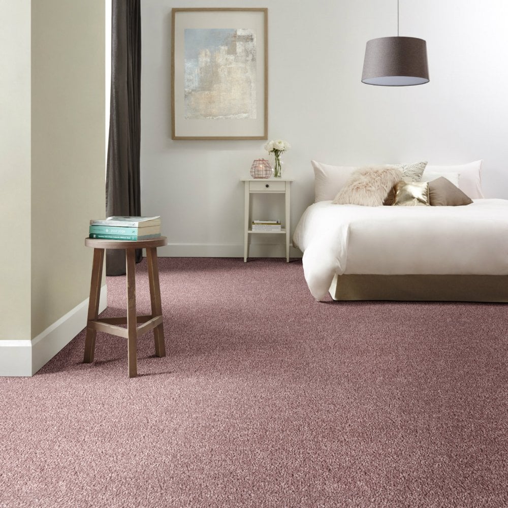 Rose Taupe 406 Dublin Twist Feltback Carpet | Carpets | Online Carpets
