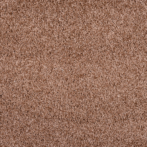 Rust Caspian Saxony Carpet | Soft Polyester Carpet | Online Carpets