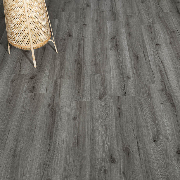 Rustic Grey Oak Aster Plank 5.2mm SPC Click LVT Flooring