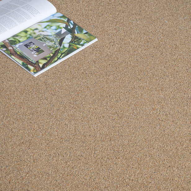Sandstone Wilton Royal Charter Berber Deluxe Carpet by Abingdon