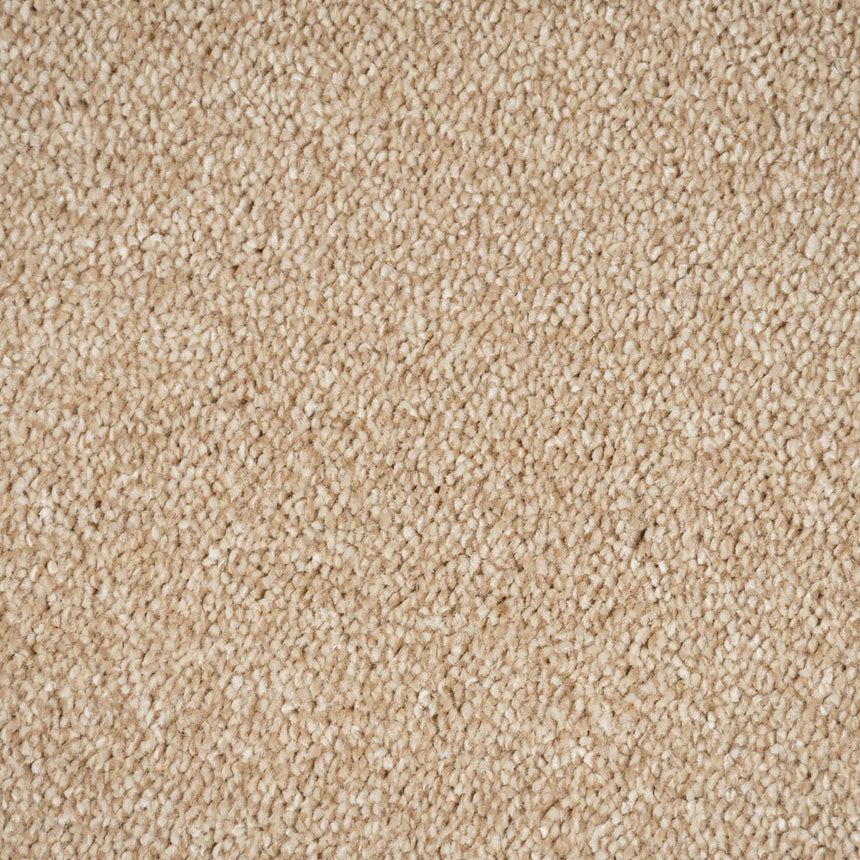 Sandy Beige 64 Soft Noble Saxony Carpet Clearance