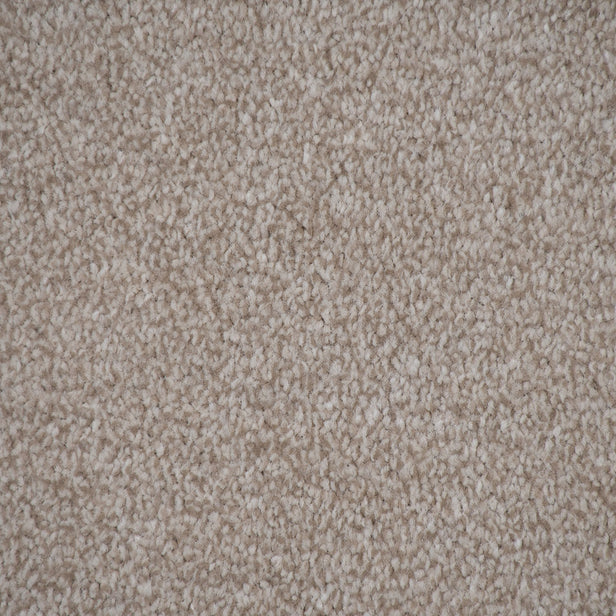 Sandy Beige Haven Saxony Premium Feltback Carpet
