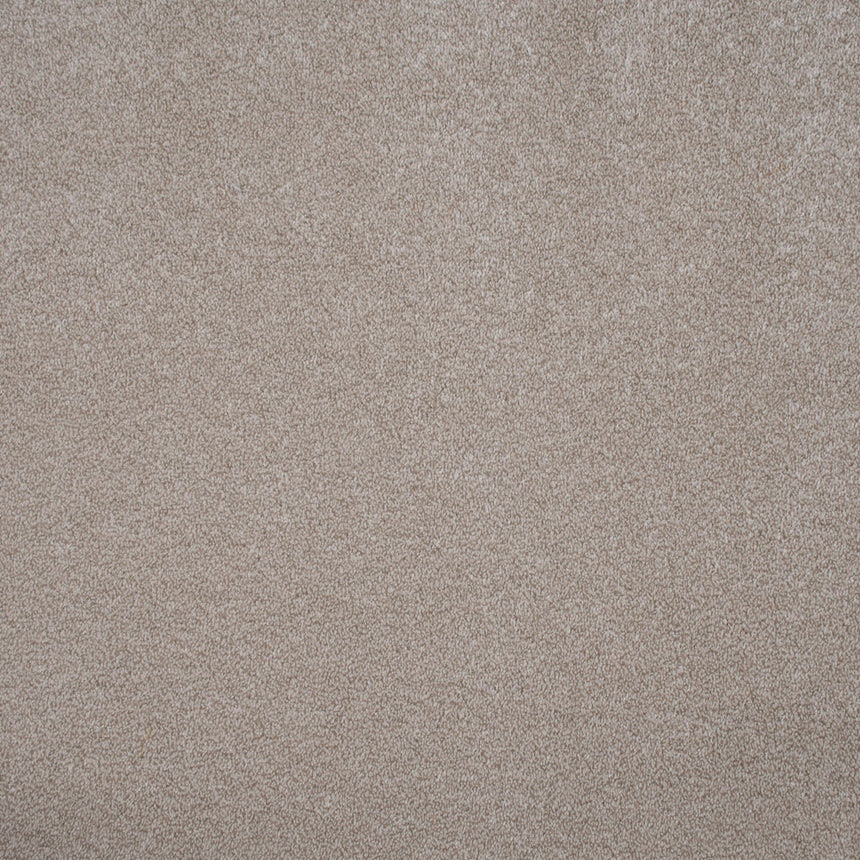 Sandy Beige Haven Saxony Premium Feltback Carpet
