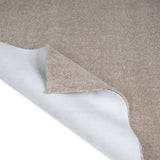 Sandy Beige Haven Saxony Premium Feltback Carpet
