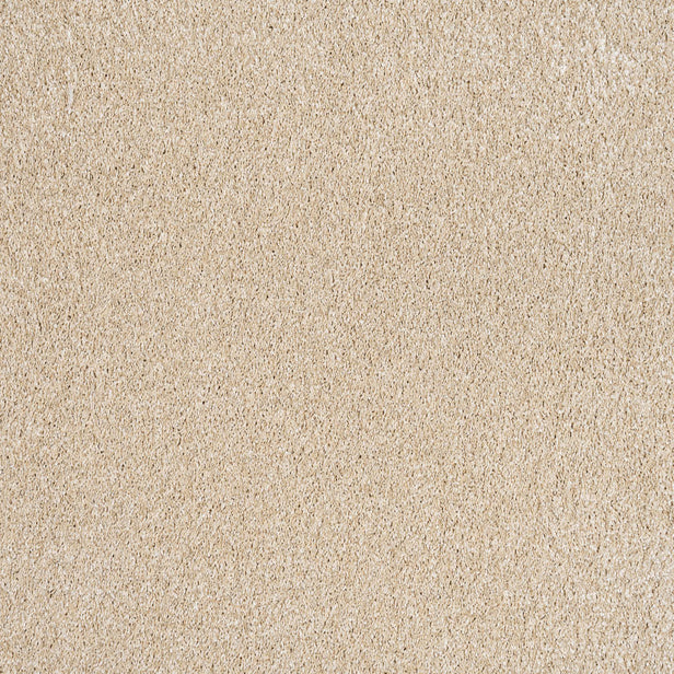 Sandy Beige Lyra Saxony Carpet 2.6m x 4m Remnant