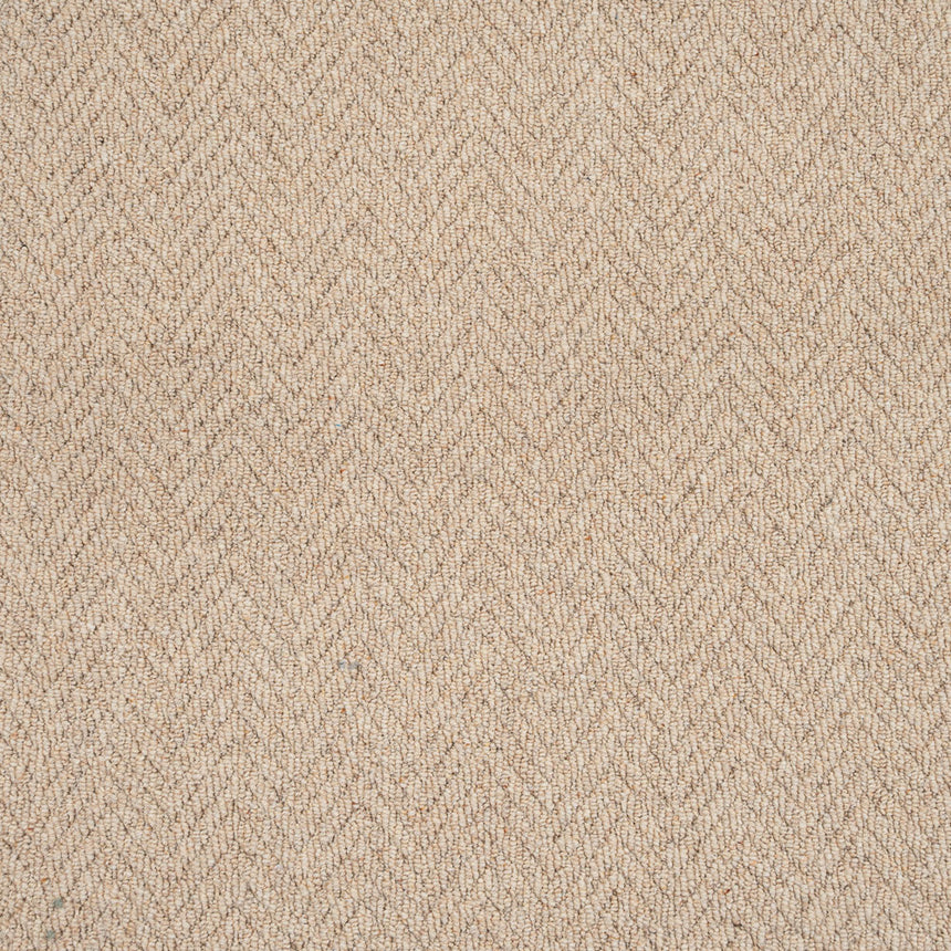 Shortbread Royal Sterling Wool Loop Carpet by Abingdon