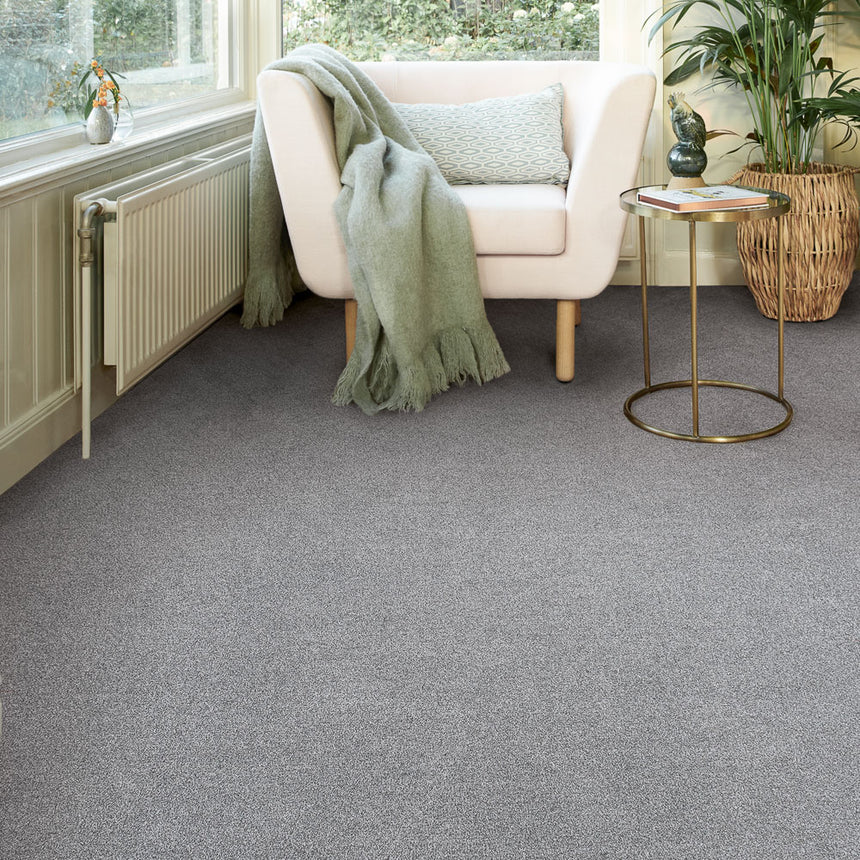 Silver Grey 775 Auckland Twist Carpet