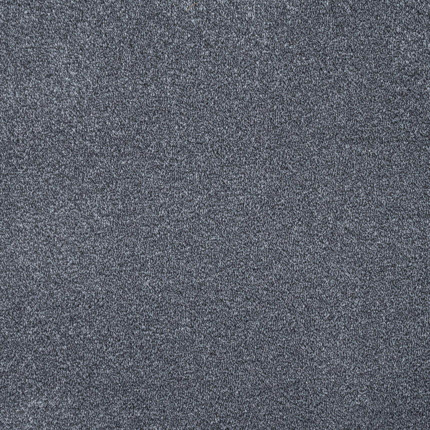 Silver Grey Haven Saxony Premium Feltback Carpet