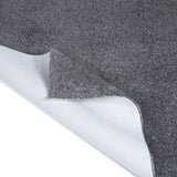 Silver Grey Haven Saxony Premium Feltback Carpet