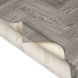 Skane Herringbone Dim Grey Goliath 450 Vinyl Flooring by Tarkett