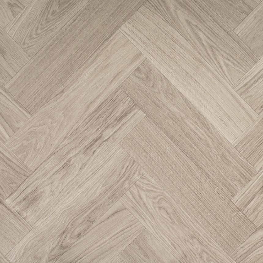 Skane Herringbone Dun Goliath 450 Vinyl Flooring by Tarkett