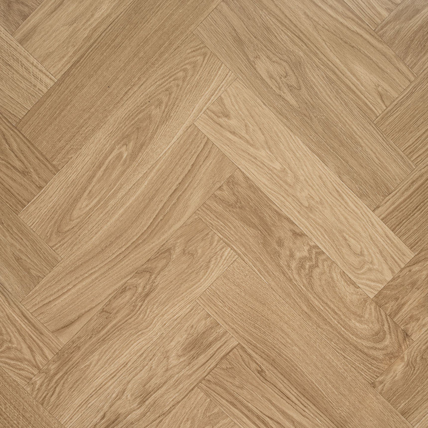 Skane Herringbone Wheat Goliath 450 Vinyl Flooring by Tarkett