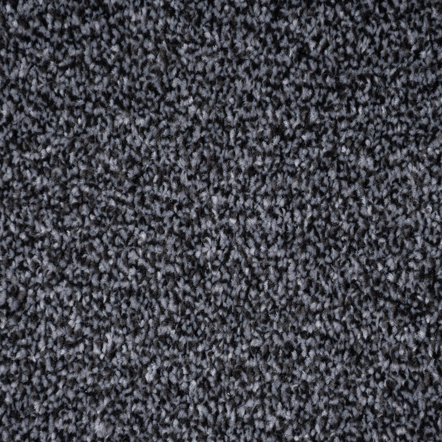 Slate Grey Haven Saxony Premium Feltback Carpet
