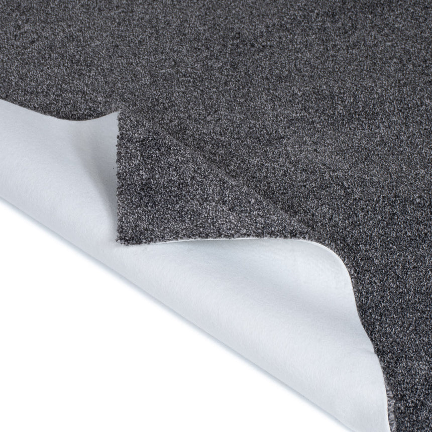 Slate Grey Haven Saxony Premium Feltback Carpet