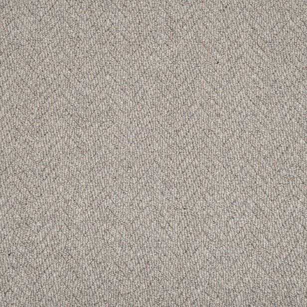 Smoke Royal Sterling Wool Loop Carpet by Abingdon