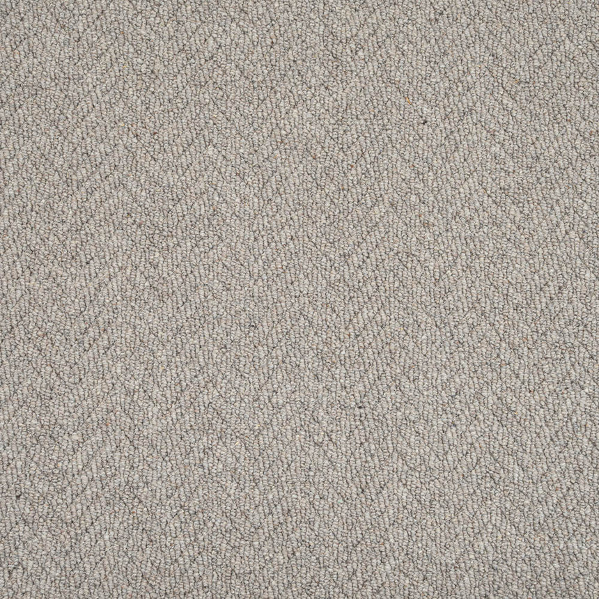 Smoke Royal Sterling Wool Loop Carpet by Abingdon