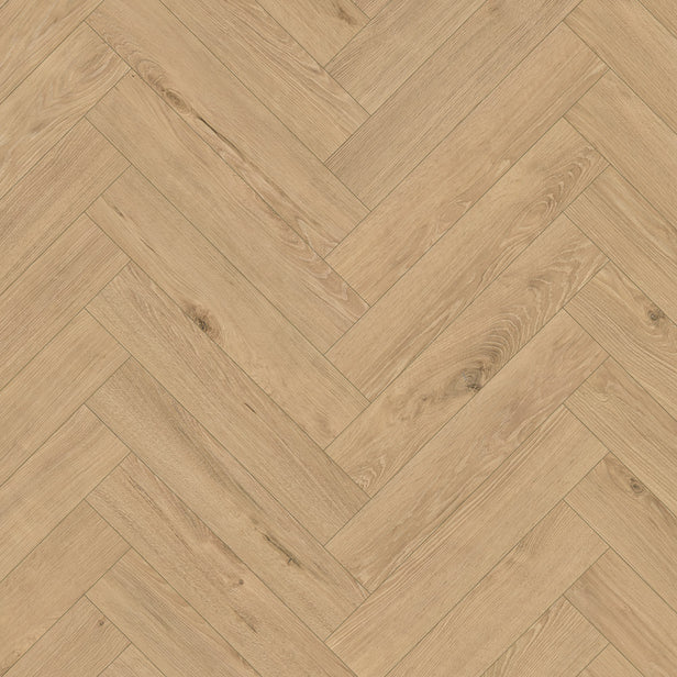 Smoked Montanara Oak K850 Herringbone 8mm Laminate Flooring by Krono Original