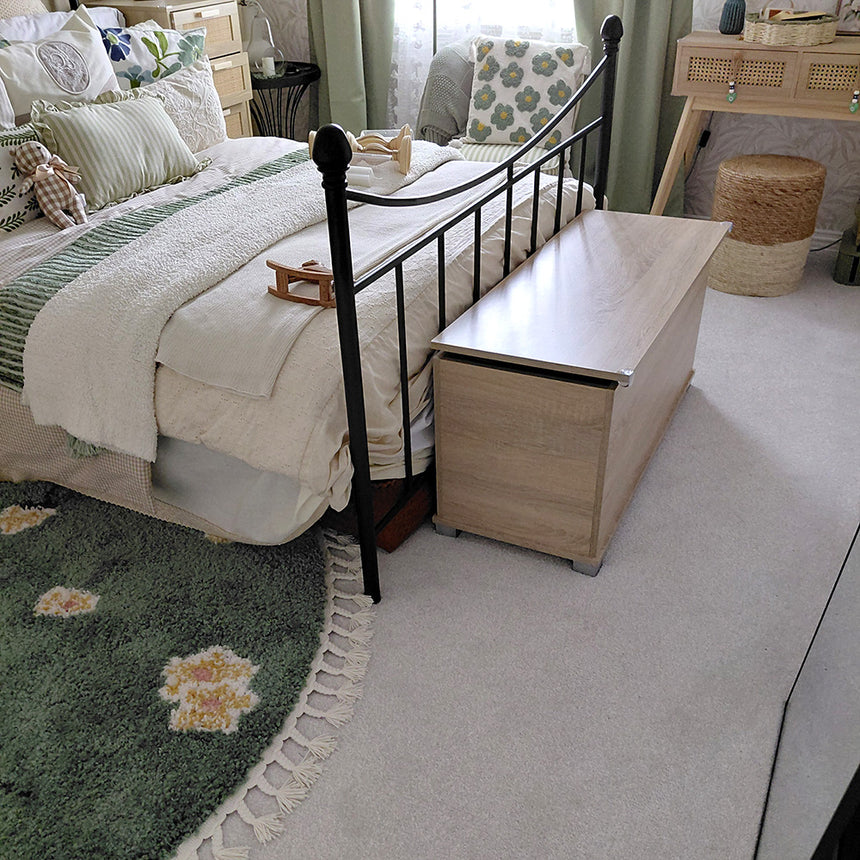 Snowdrop Fraser Feltback Saxony Carpet