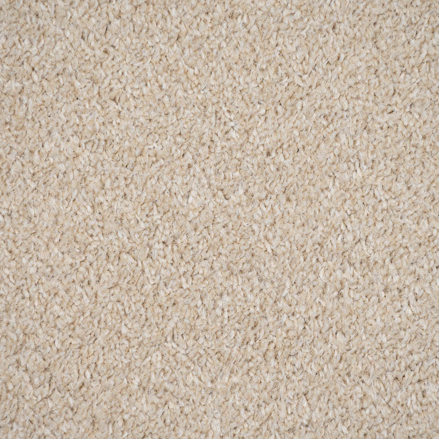 Soft Beige Louisiana Saxony Carpet