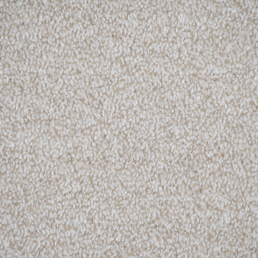 Soft Cream Haven Saxony Premium Feltback Carpet