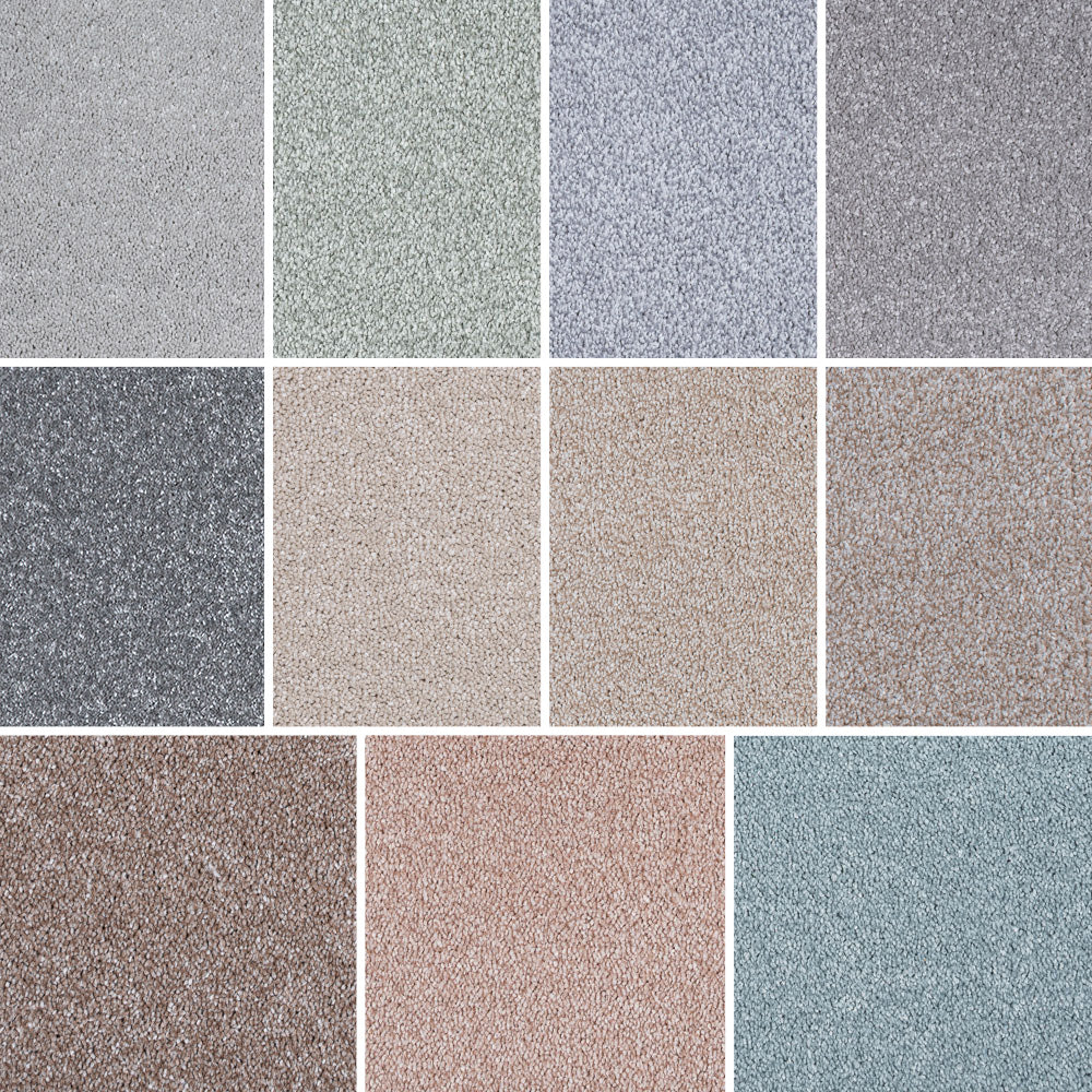 Soft Noble Saxony Feltback Carpet Clearance