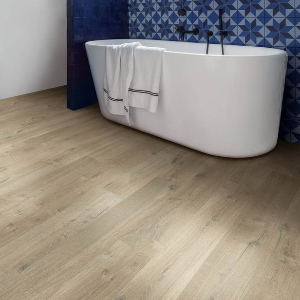 Soft Oak Light Brown IM3557 Impressive 8mm Laminate Flooring by Quick-Step