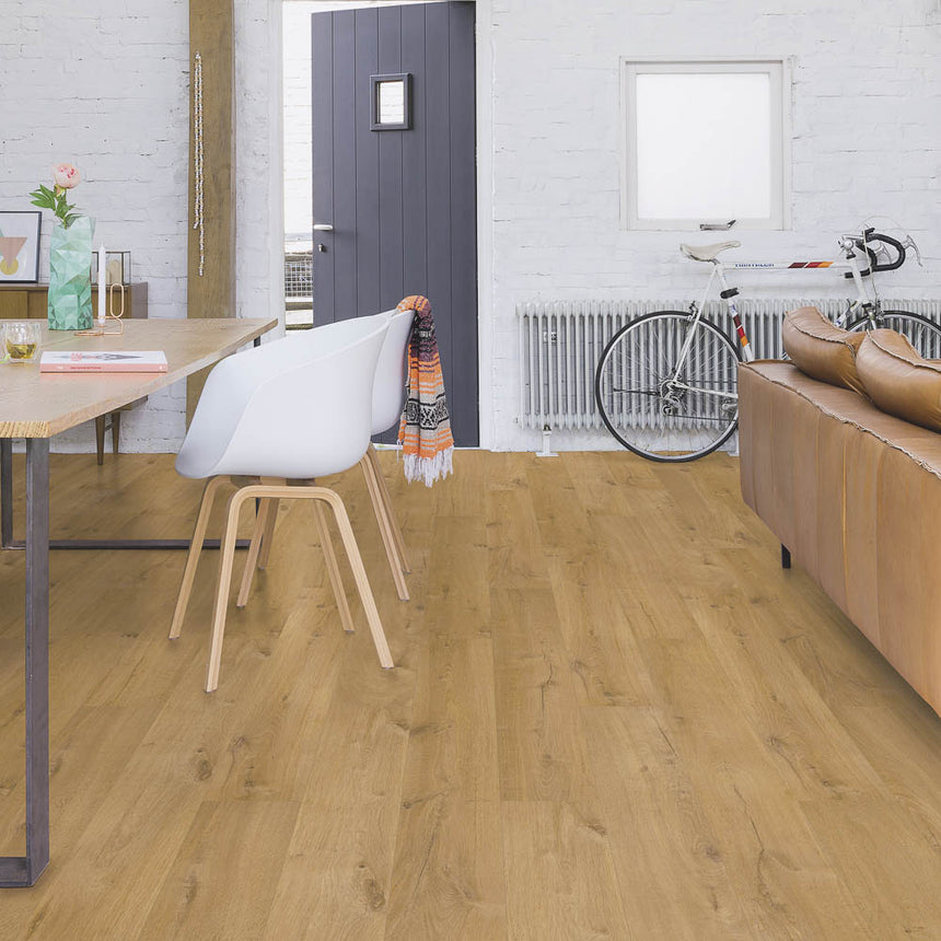 Soft Oak Natural IM1855 Impressive 8mm Laminate Flooring by Quick-Step