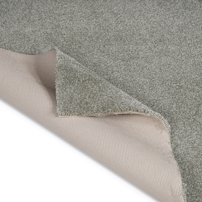 Spring Green Soft Noble Saxony Carpet Clearance
